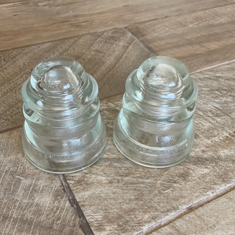Predrilled Vintage Hemingray No45 Insulators